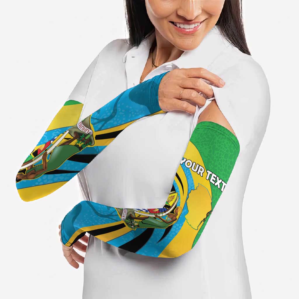 Personalized Tanzania 1963 Arm Sleeves Happy Independence Day - Wonder Print Shop