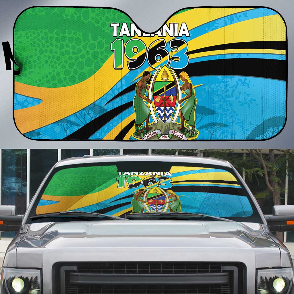 Tanzania 1963 Auto Sun Shade Happy Independence Day - Wonder Print Shop