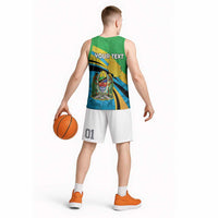 Personalized Tanzania 1963 Basketball Jersey Happy Independence Day - Wonder Print Shop
