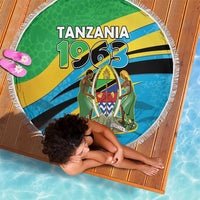 Tanzania 1963 Beach Blanket Happy Independence Day - Wonder Print Shop
