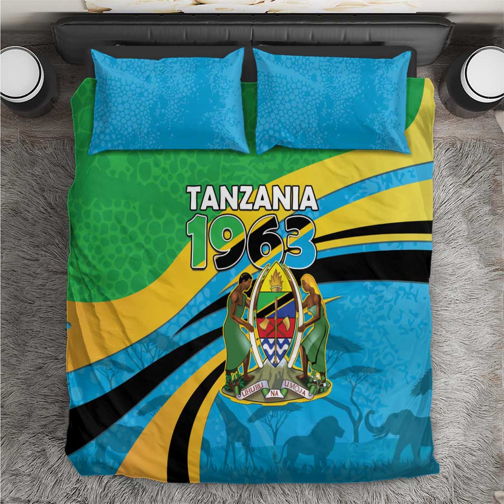Tanzania 1963 Bedding Set Happy Independence Day - Wonder Print Shop