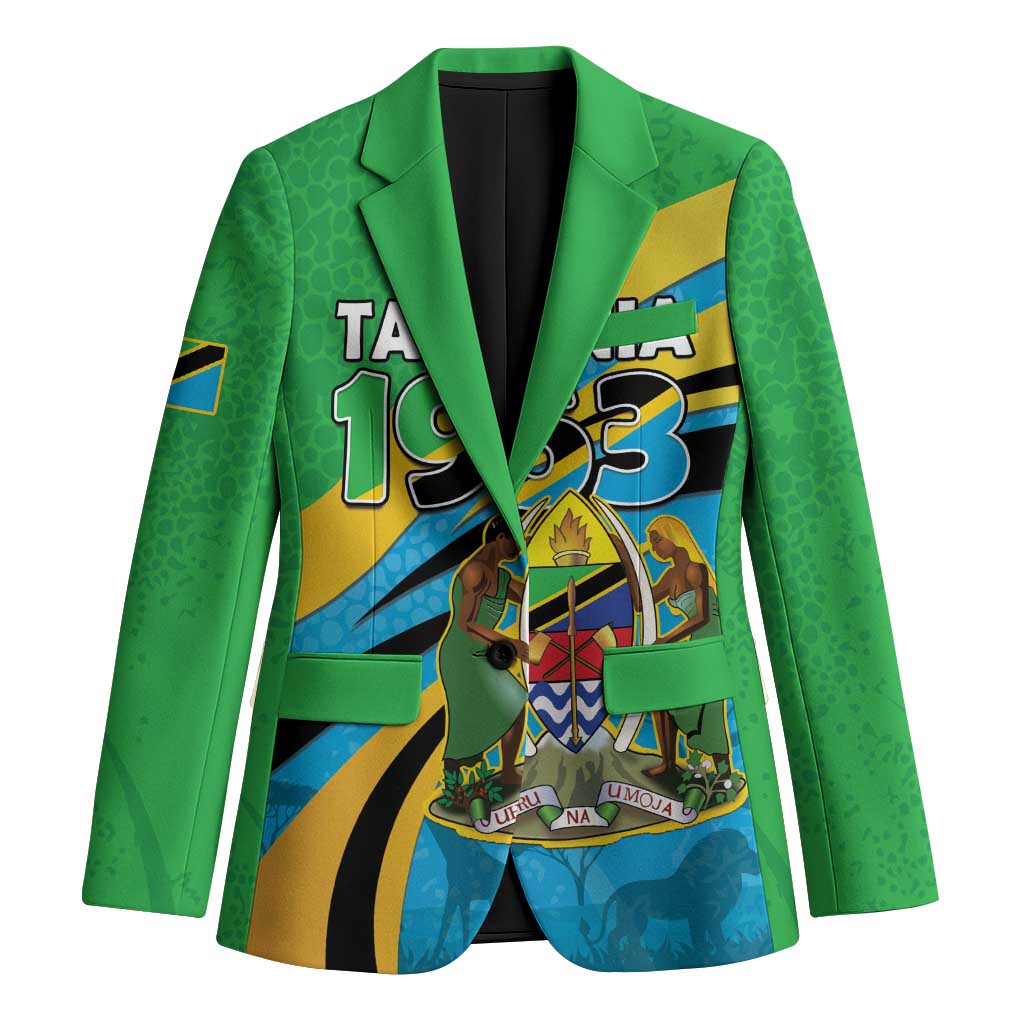 Personalized Tanzania 1963 Blazer Happy Independence Day - Wonder Print Shop