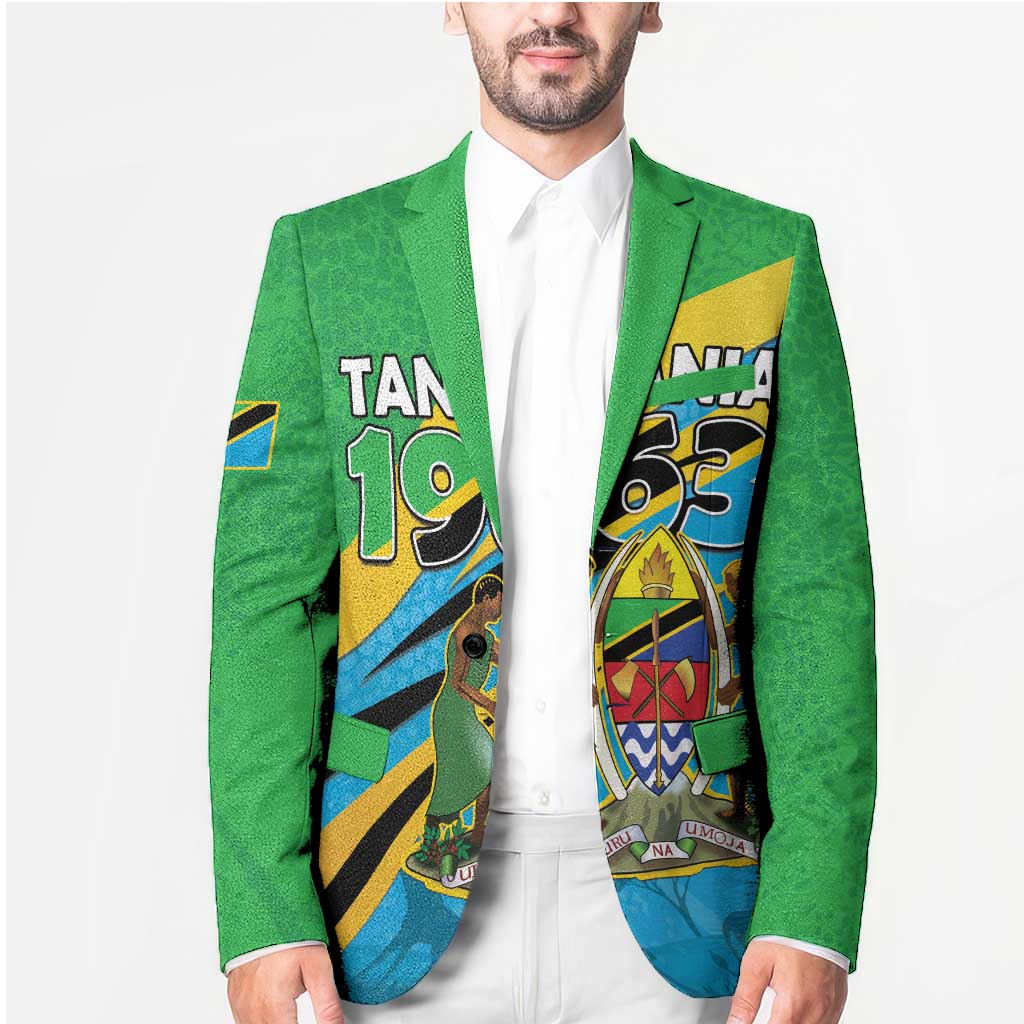 Personalized Tanzania 1963 Blazer Happy Independence Day - Wonder Print Shop