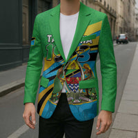 Personalized Tanzania 1963 Blazer Happy Independence Day - Wonder Print Shop