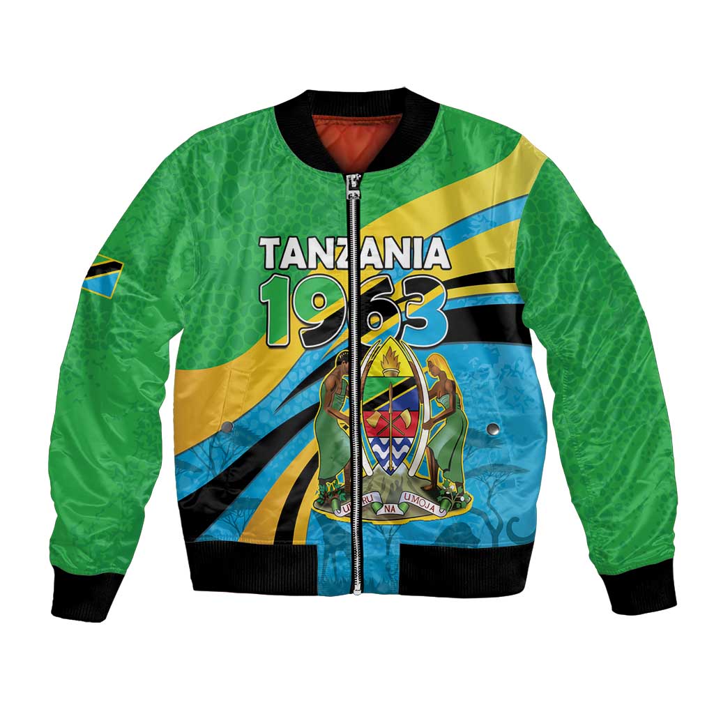 Personalized Tanzania 1963 Bomber Jacket Happy Independence Day - Wonder Print Shop