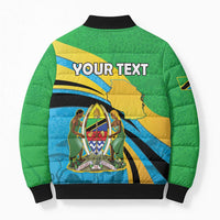 Personalized Tanzania 1963 Bomber Puffer Jacket Happy Independence Day - Wonder Print Shop
