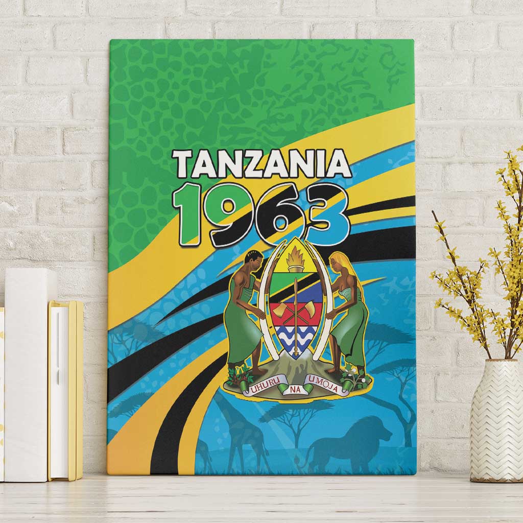 Tanzania 1963 Canvas Wall Art Happy Independence Day - Wonder Print Shop