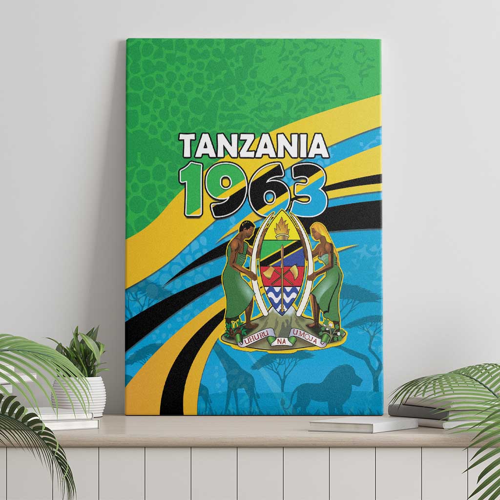 Tanzania 1963 Canvas Wall Art Happy Independence Day - Wonder Print Shop
