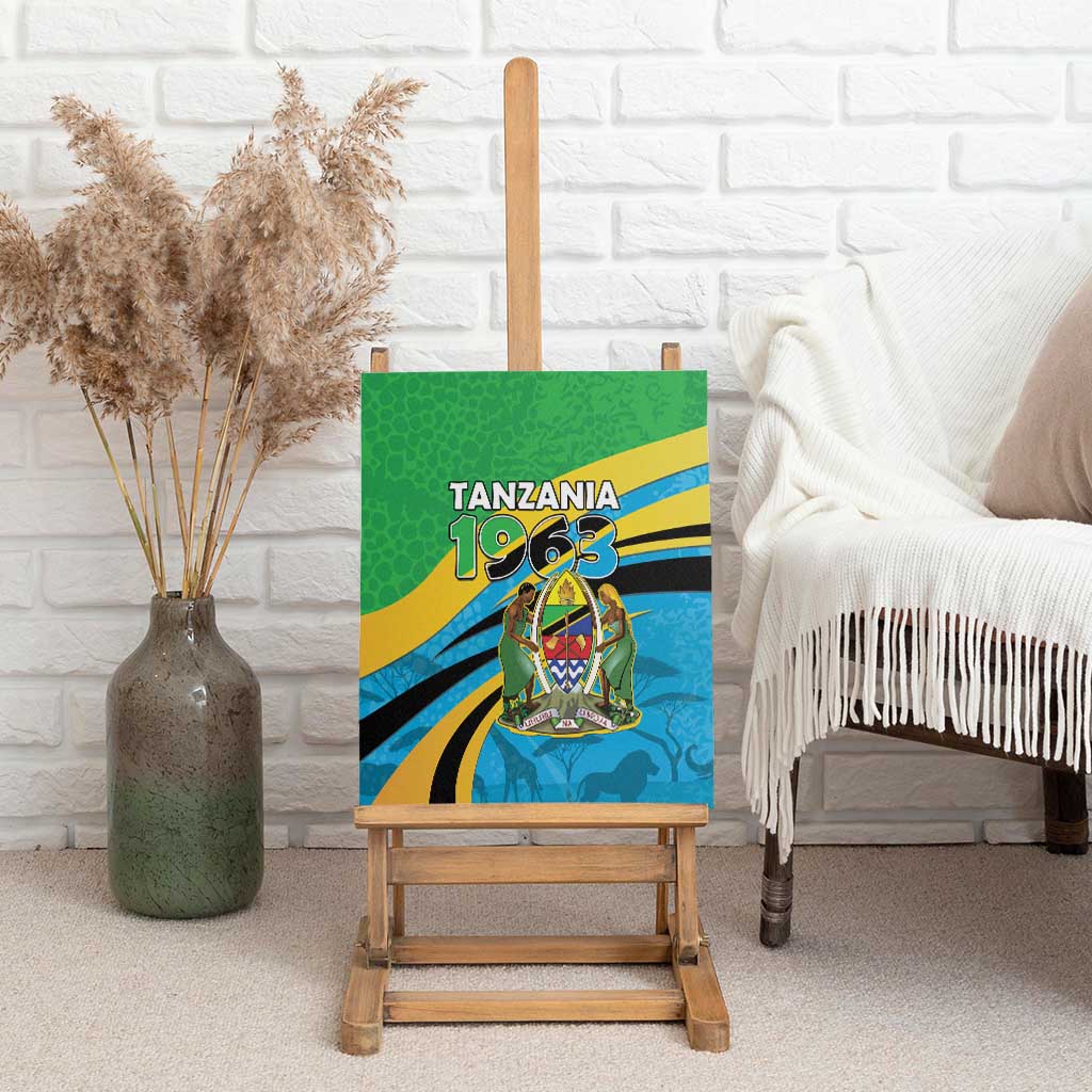 Tanzania 1963 Canvas Wall Art Happy Independence Day - Wonder Print Shop
