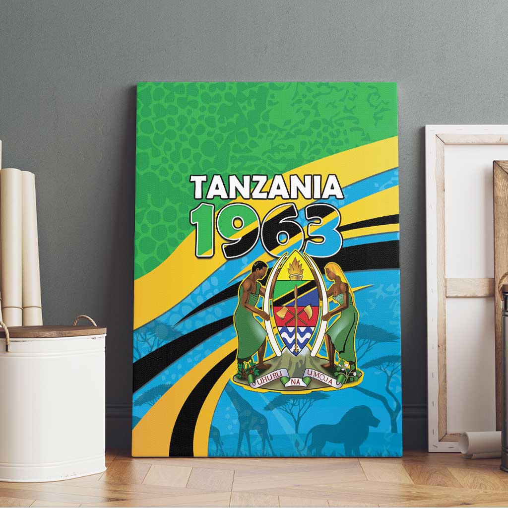 Tanzania 1963 Canvas Wall Art Happy Independence Day - Wonder Print Shop