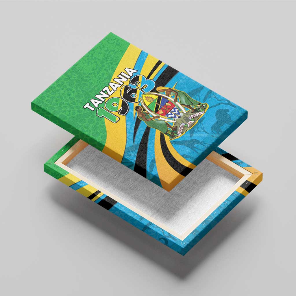 Tanzania 1963 Canvas Wall Art Happy Independence Day - Wonder Print Shop