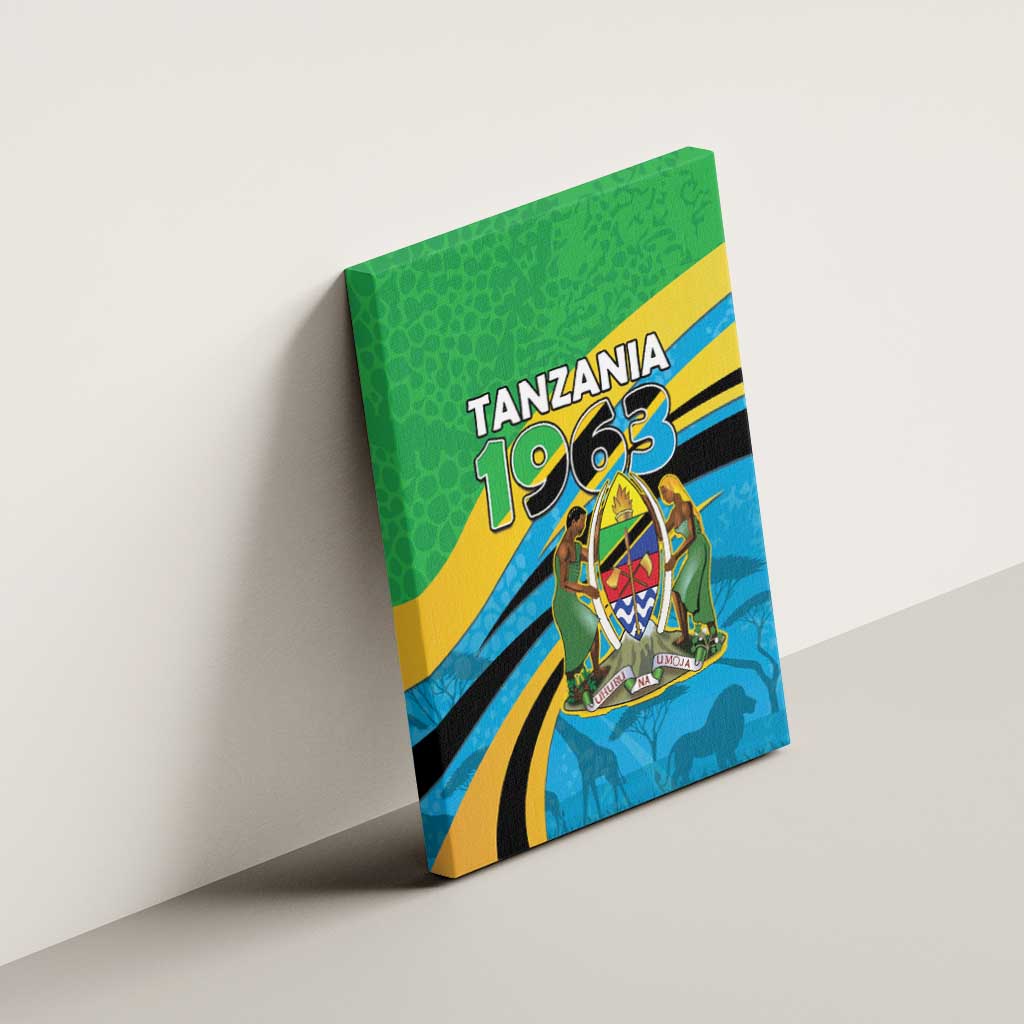Tanzania 1963 Canvas Wall Art Happy Independence Day - Wonder Print Shop