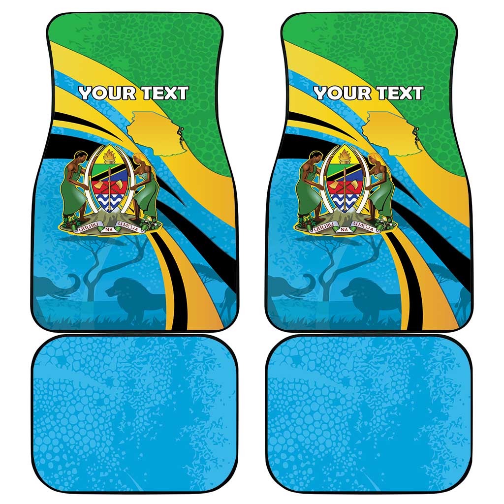 Personalized Tanzania 1963 Car Mats Happy Independence Day - Wonder Print Shop
