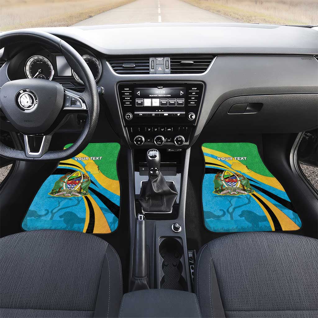 Personalized Tanzania 1963 Car Mats Happy Independence Day - Wonder Print Shop