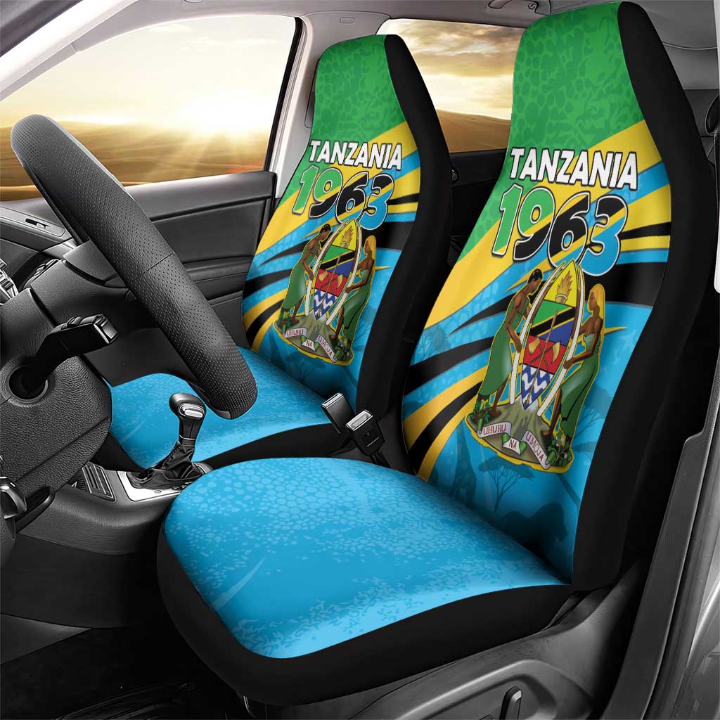 Tanzania 1963 Car Seat Cover Happy Independence Day - Wonder Print Shop