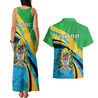 Personalized Tanzania 1963 Couples Matching Tank Maxi Dress and Hawaiian Shirt Happy Independence Day - Wonder Print Shop