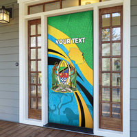Personalized Tanzania 1963 Door Cover Happy Independence Day - Wonder Print Shop