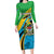 Personalized Tanzania 1963 Family Matching Long Sleeve Bodycon Dress and Hawaiian Shirt Happy Independence Day - Wonder Print Shop