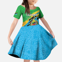 Personalized Tanzania 1963 Family Matching Off The Shoulder Long Sleeve Dress and Hawaiian Shirt Happy Independence Day - Wonder Print Shop