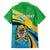 Personalized Tanzania 1963 Family Matching Off The Shoulder Long Sleeve Dress and Hawaiian Shirt Happy Independence Day - Wonder Print Shop