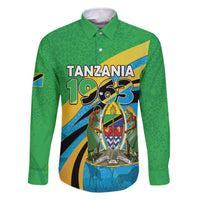 Personalized Tanzania 1963 Family Matching Off The Shoulder Long Sleeve Dress and Hawaiian Shirt Happy Independence Day - Wonder Print Shop