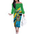 Personalized Tanzania 1963 Family Matching Off The Shoulder Long Sleeve Dress and Hawaiian Shirt Happy Independence Day - Wonder Print Shop