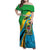 Personalized Tanzania 1963 Family Matching Off Shoulder Maxi Dress and Hawaiian Shirt Happy Independence Day - Wonder Print Shop