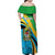 Personalized Tanzania 1963 Family Matching Off Shoulder Maxi Dress and Hawaiian Shirt Happy Independence Day - Wonder Print Shop