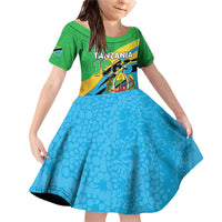 Personalized Tanzania 1963 Family Matching Off Shoulder Short Dress and Hawaiian Shirt Happy Independence Day - Wonder Print Shop