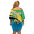 Personalized Tanzania 1963 Family Matching Off Shoulder Short Dress and Hawaiian Shirt Happy Independence Day - Wonder Print Shop