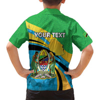 Personalized Tanzania 1963 Family Matching Short Sleeve Bodycon Dress and Hawaiian Shirt Happy Independence Day - Wonder Print Shop