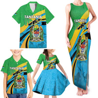 Personalized Tanzania 1963 Family Matching Tank Maxi Dress and Hawaiian Shirt Happy Independence Day - Wonder Print Shop
