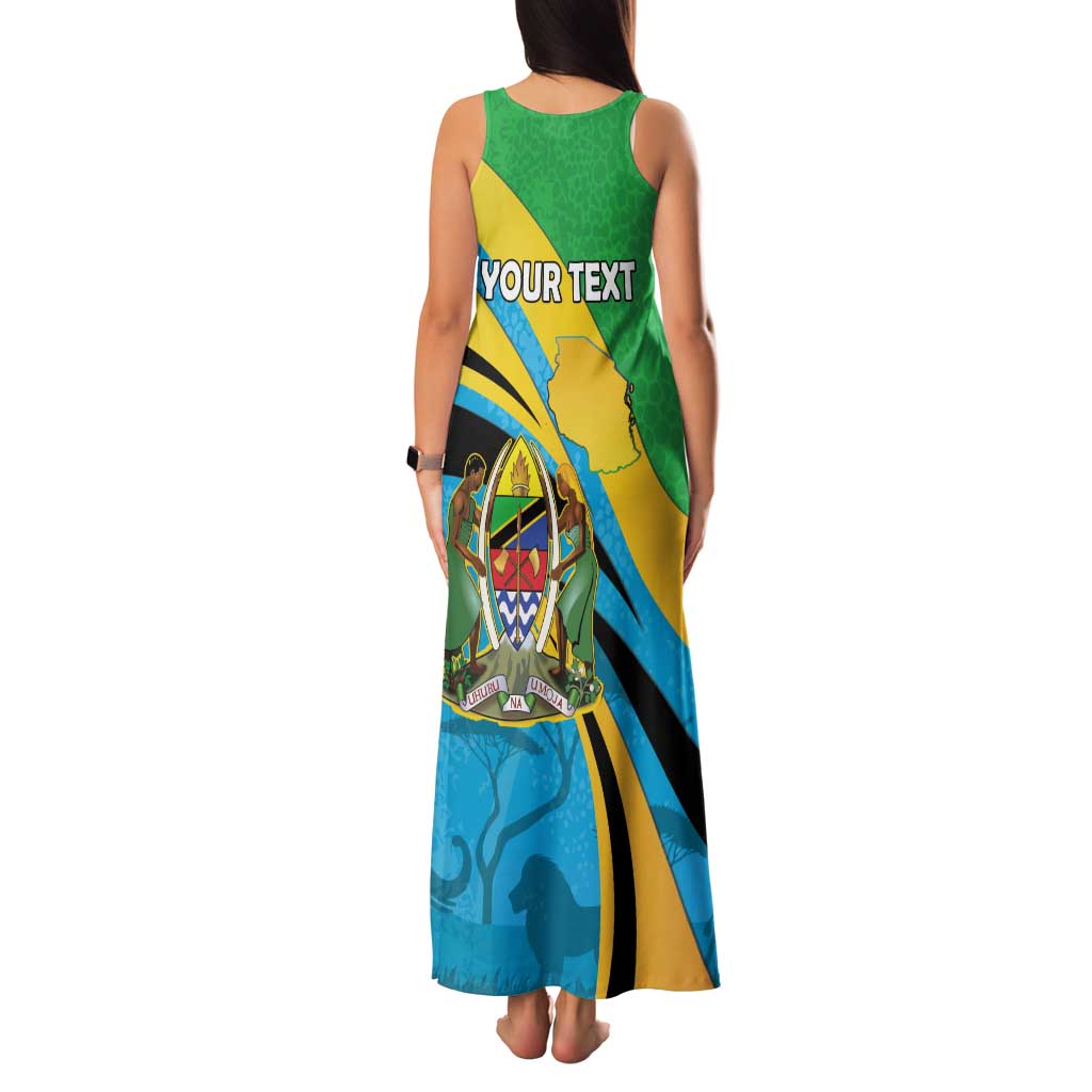 Personalized Tanzania 1963 Family Matching Tank Maxi Dress and Hawaiian Shirt Happy Independence Day - Wonder Print Shop