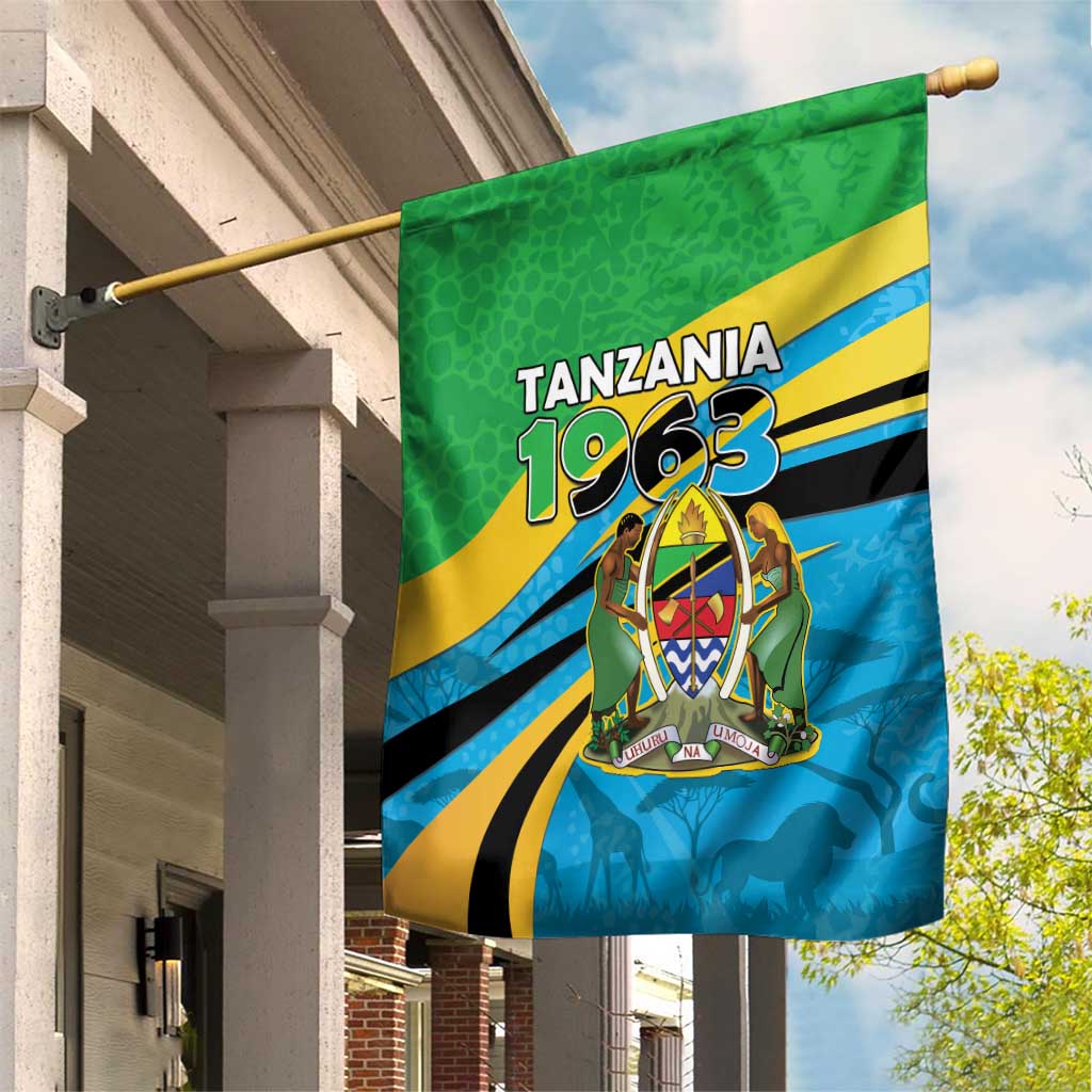 Tanzania 1963 Garden Flag Happy Independence Day - Wonder Print Shop