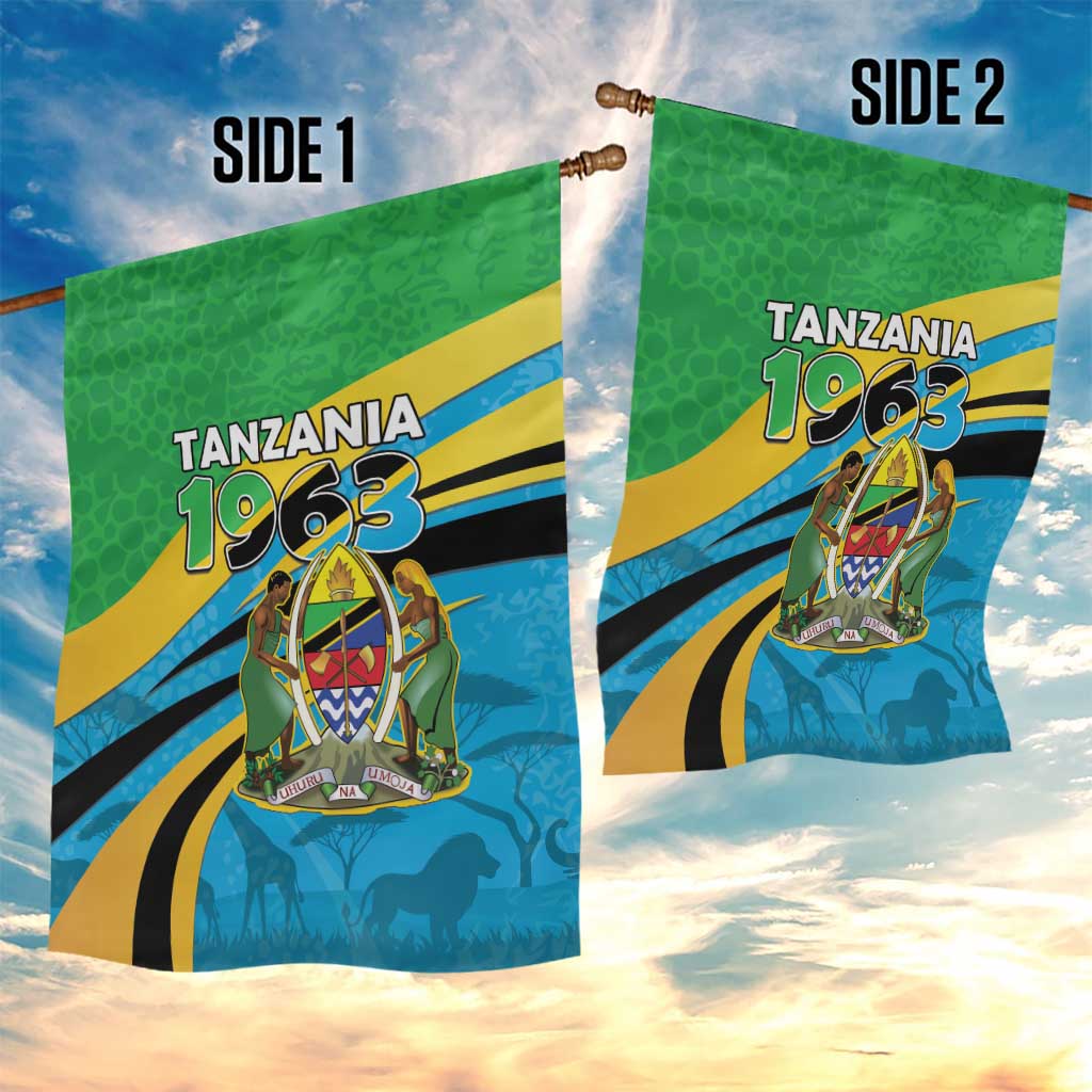 Tanzania 1963 Garden Flag Happy Independence Day - Wonder Print Shop