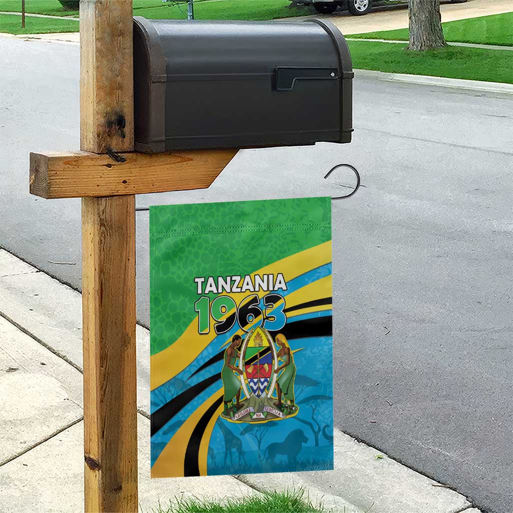 Tanzania 1963 Garden Flag Happy Independence Day - Wonder Print Shop