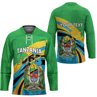 Personalized Tanzania 1963 Hockey Jersey Happy Independence Day - Wonder Print Shop