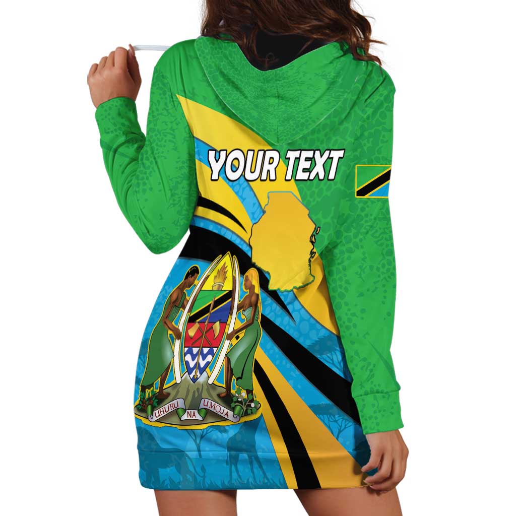 Personalized Tanzania 1963 Hoodie Dress Happy Independence Day - Wonder Print Shop