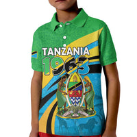 Personalized Tanzania 1963 Kid Polo Shirt Happy Independence Day - Wonder Print Shop