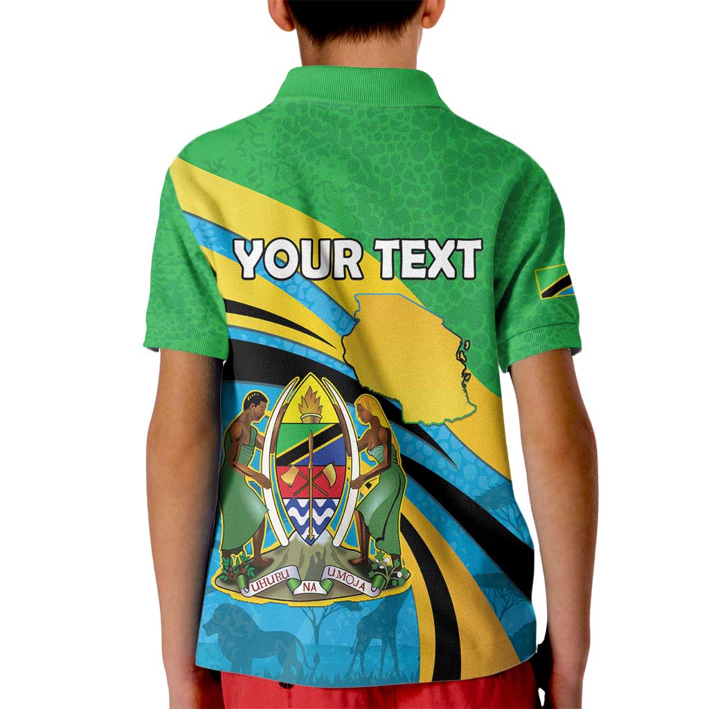 Personalized Tanzania 1963 Kid Polo Shirt Happy Independence Day - Wonder Print Shop
