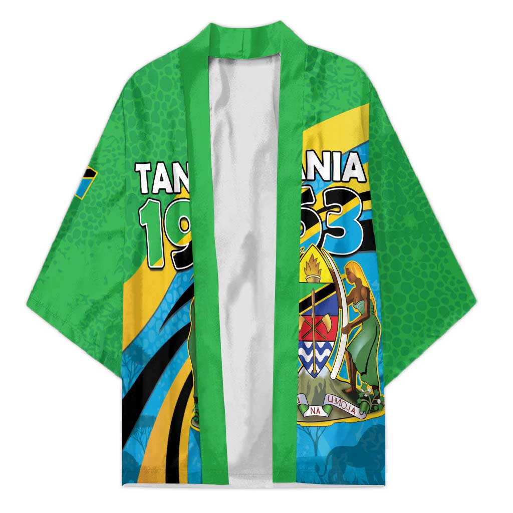 Personalized Tanzania 1963 Kimono Happy Independence Day - Wonder Print Shop
