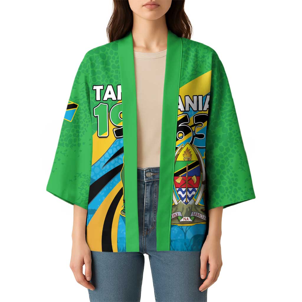 Personalized Tanzania 1963 Kimono Happy Independence Day - Wonder Print Shop