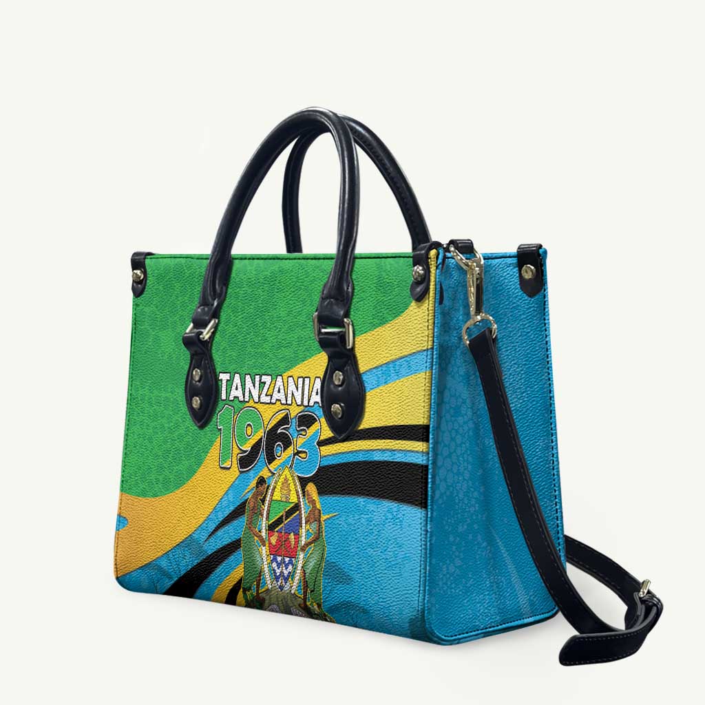 Tanzania 1963 Leather Bag Happy Independence Day - Wonder Print Shop