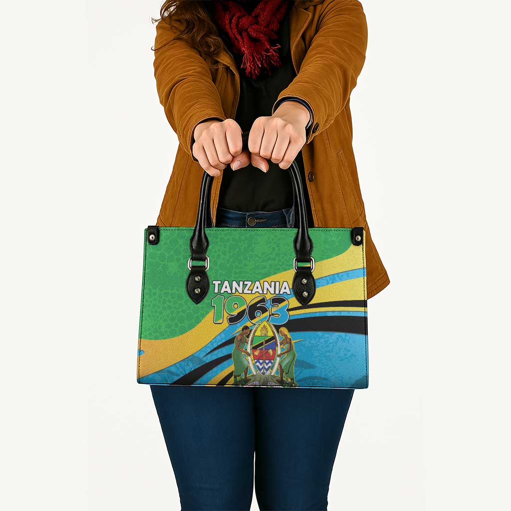 Tanzania 1963 Leather Bag Happy Independence Day - Wonder Print Shop