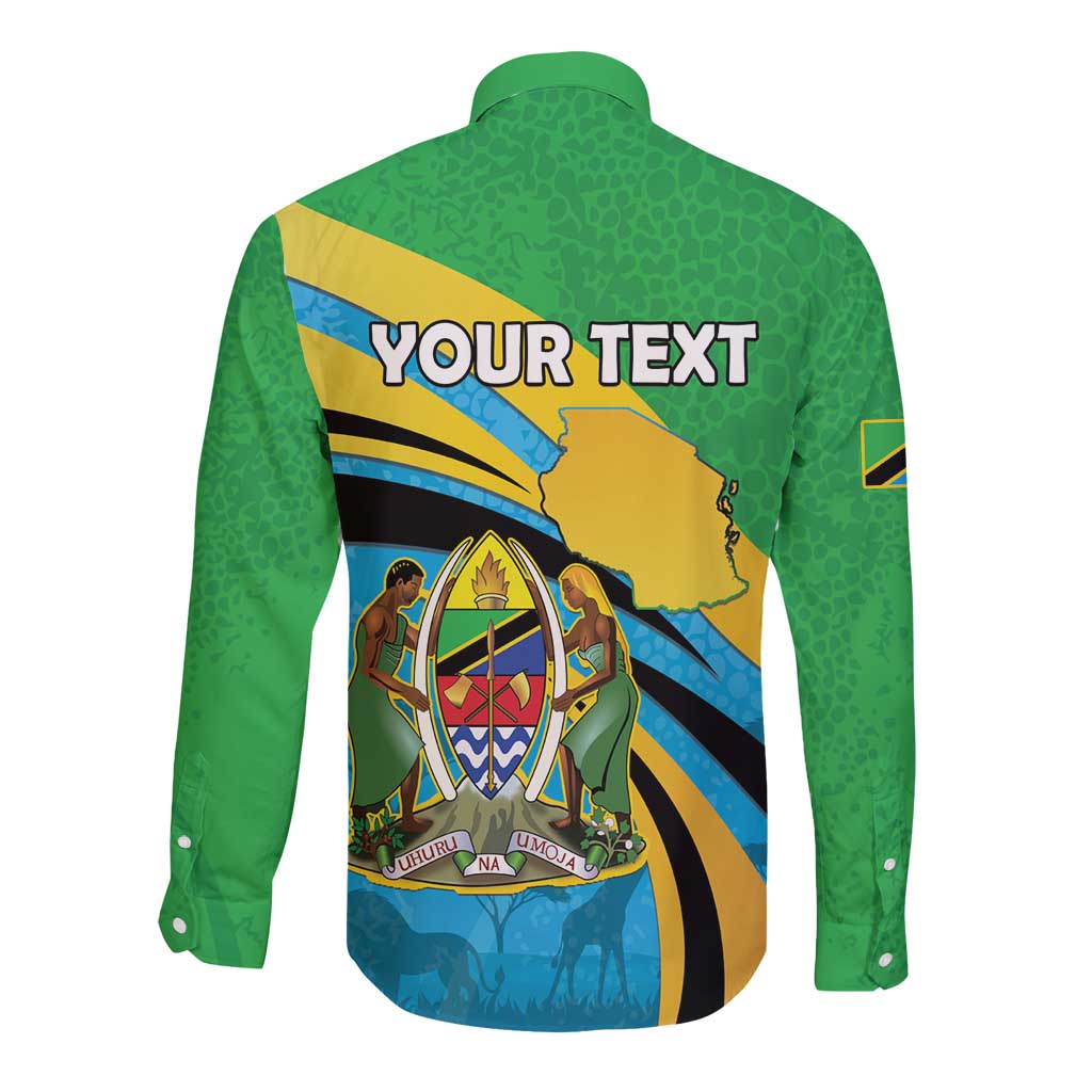 Personalized Tanzania 1963 Long Sleeve Button Shirt Happy Independence Day - Wonder Print Shop