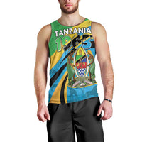Personalized Tanzania 1963 Men Tank Top Happy Independence Day - Wonder Print Shop