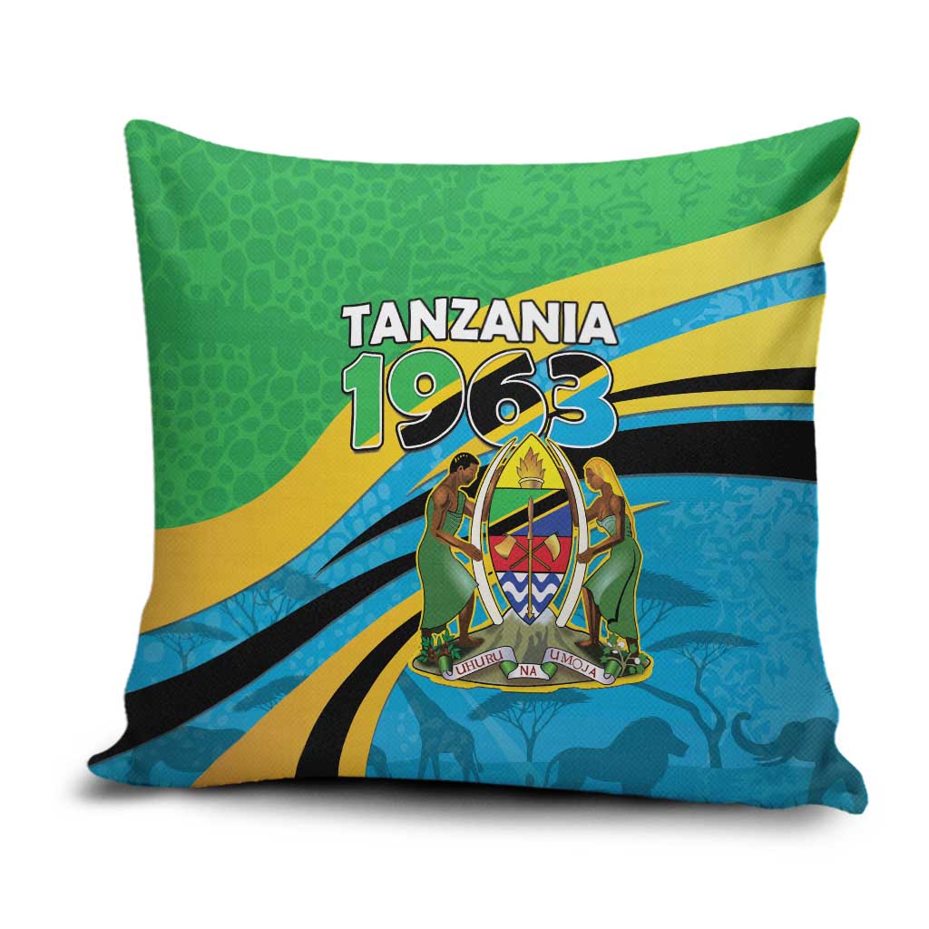 Tanzania 1963 Pillow Cover Happy Independence Day - Wonder Print Shop