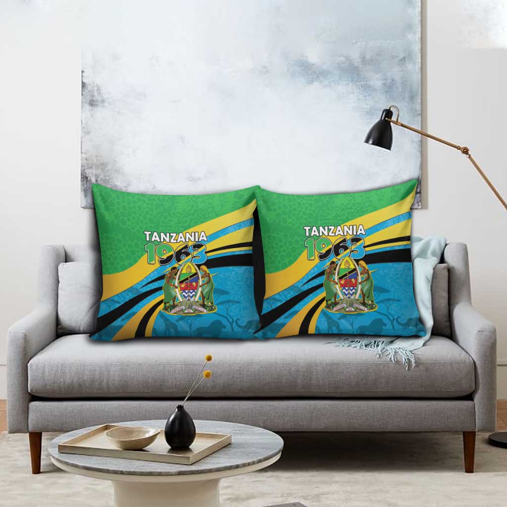 Tanzania 1963 Pillow Cover Happy Independence Day - Wonder Print Shop