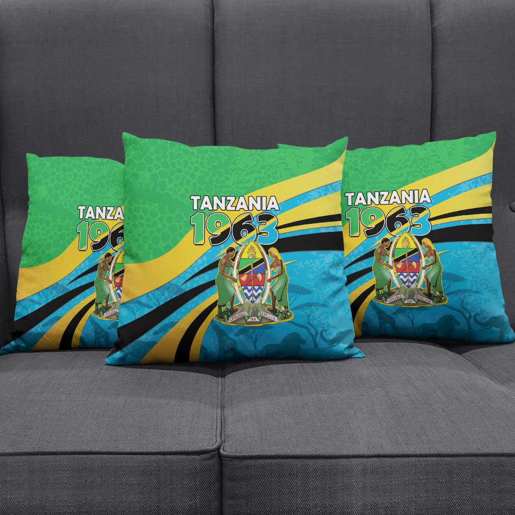 Tanzania 1963 Pillow Cover Happy Independence Day - Wonder Print Shop
