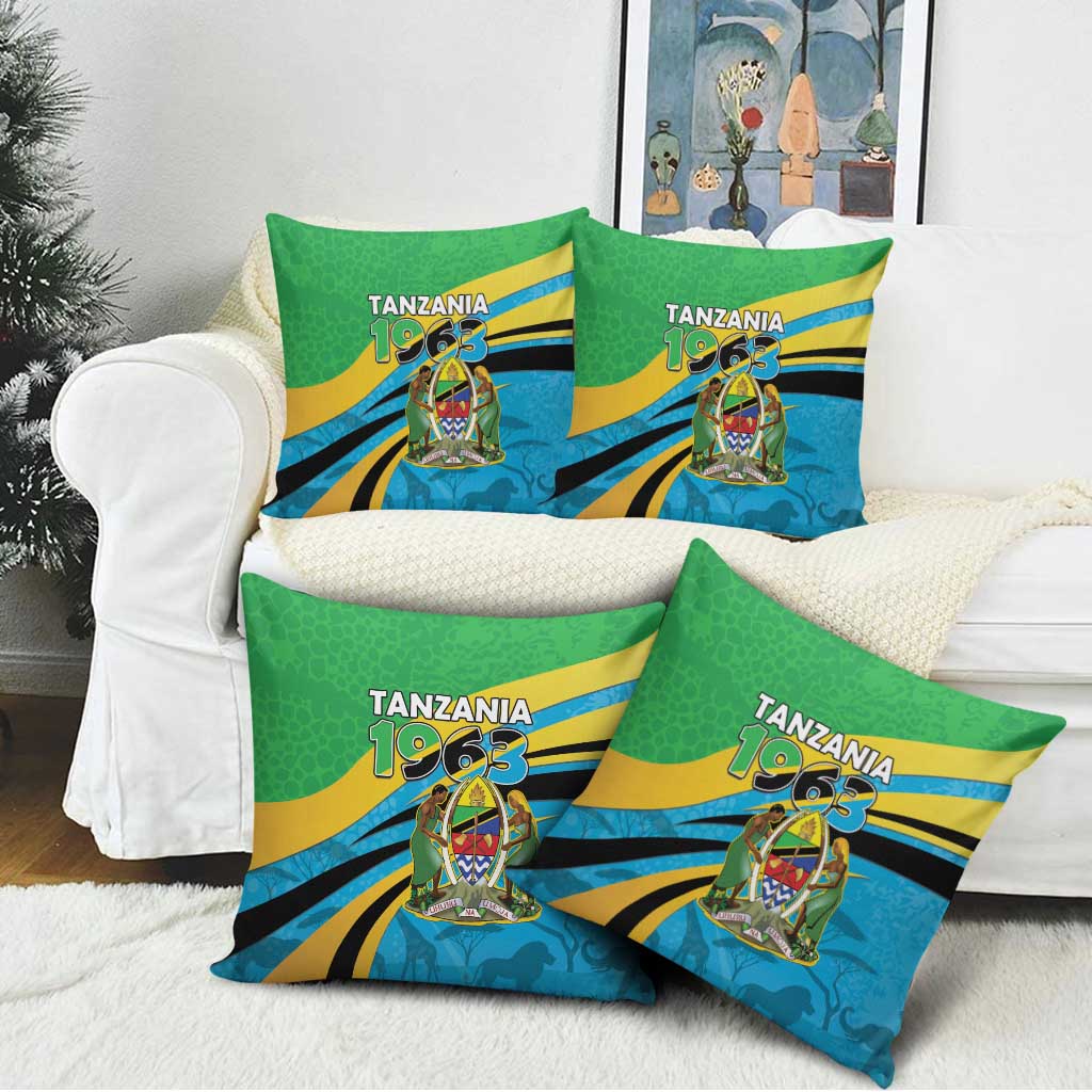 Tanzania 1963 Pillow Cover Happy Independence Day - Wonder Print Shop